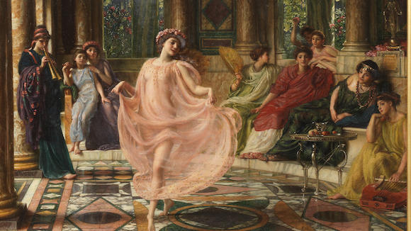 The Ionian Dance', rediscovered after 100 years in hiding - 19th Century Paintings - 10 July 2013 - London, New Bond Street