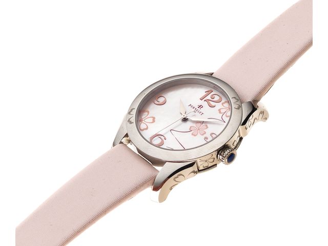Perrelet. A stainless steel automatic wristwatch Model: Sakura