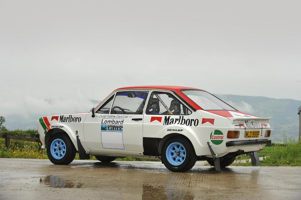 1975 ford escort rs1800 rally car