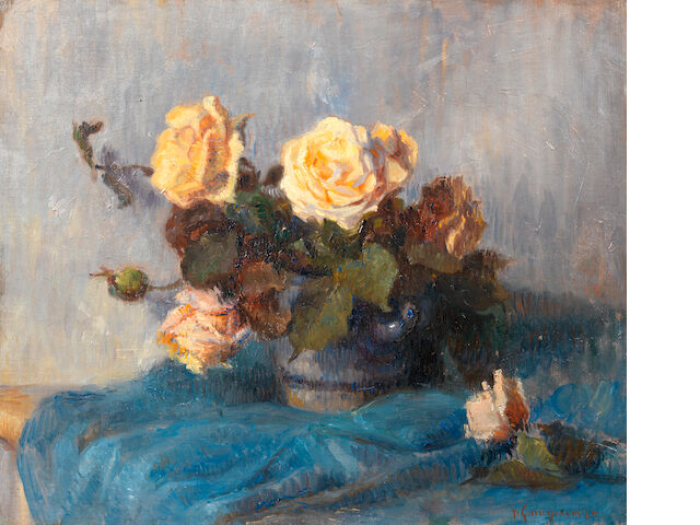 Paul Gauguin (French, 1848-1903) Bouquet de roses
