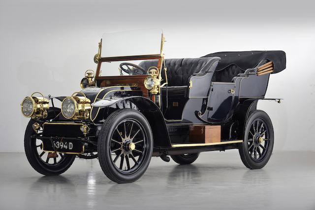 Originally the property of Olry Roederer of the champagne house Louis Roderer, Reims,1904 CGV 6¼-Litre Type H1 Four-Cylinder Side-entrance Phaeton  Chassis no. 2054 Engine no. 2054
