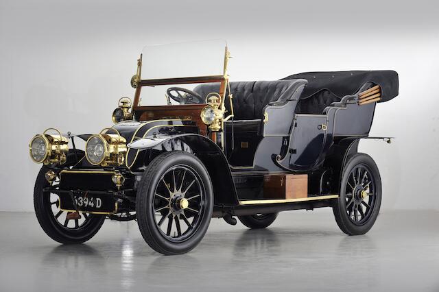 Originally the property of Olry Roederer of the champagne house Louis Roderer, Reims,1904 CGV 6¼-Litre Type H1 Four-Cylinder Side-entrance Phaeton Chassis no. 2054 Engine no. 2054