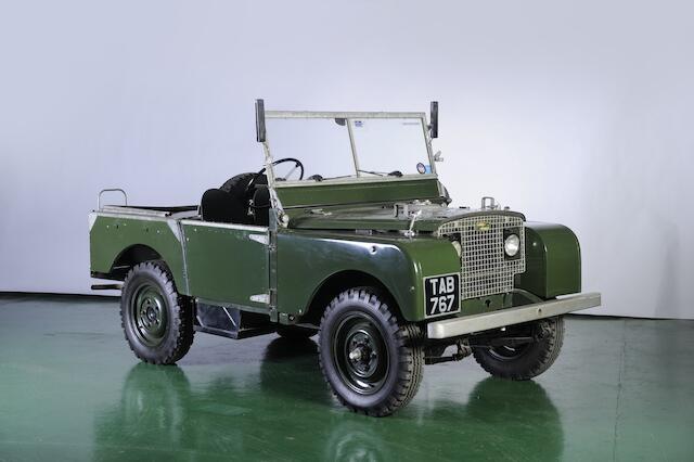 Rare Rolls-Royce Engined,1950 Land Rover 81" Prototype Chassis no. RO61 04618 Engine no. 596