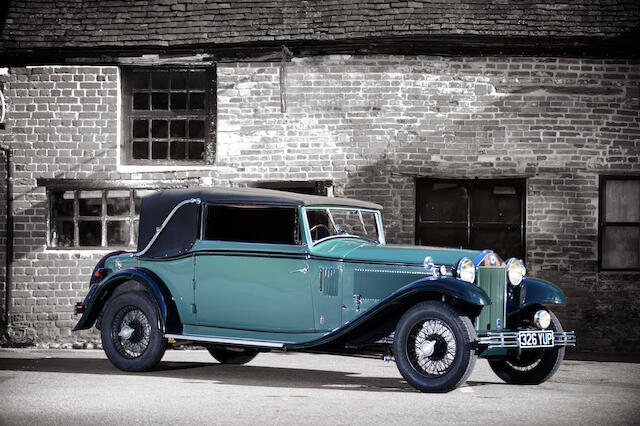 1933 Lancia Astura 2nd Series Drophead Coupé Chassis no. 30-2091 Engine no. 1094