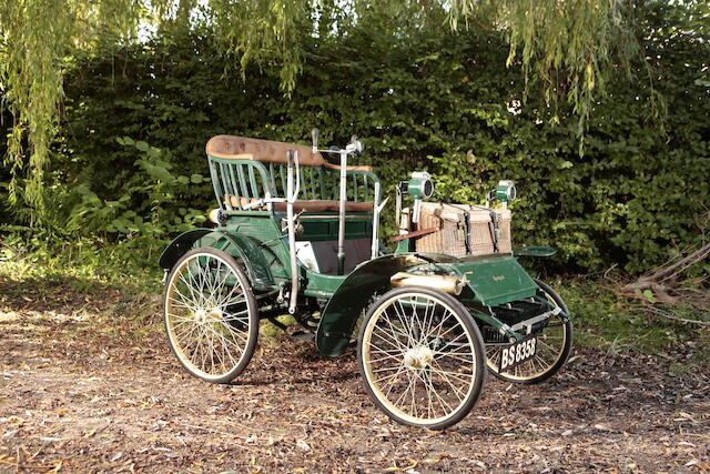 1899 Peugeot Type 26 Chassis no. 925 Engine no. 570