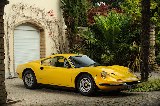Originally the property of Sir Elton John, 29,200 miles from new 1972 Ferrari Dino 246GT Coupé  Chassis no. 03300 Engine no. 03300