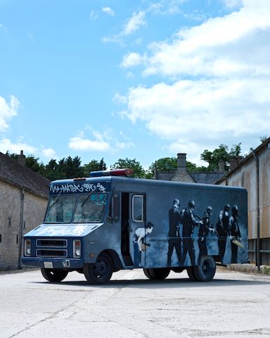 Banksy (British, born 1975) SWAT Van 2006