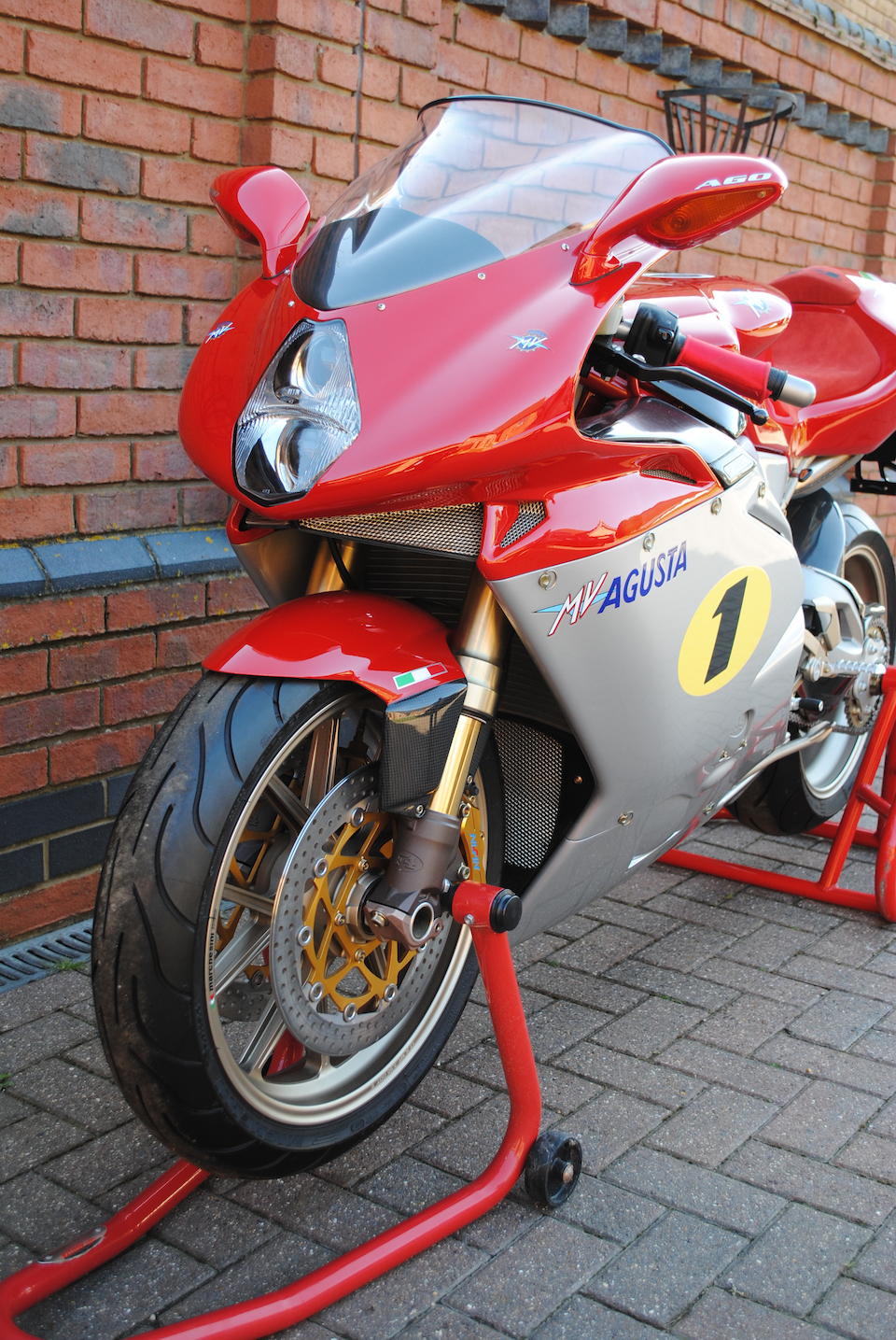 Bonhams : 3 miles recorded, one owner from new, 2005 MV Agusta F4 1000 ...