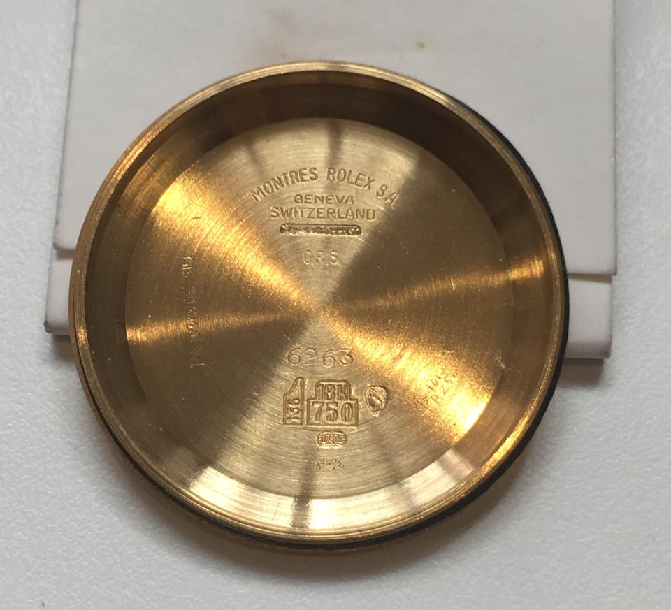 Bonhams : Rolex. An 18K gold manual wind chronograph wristwatch ...