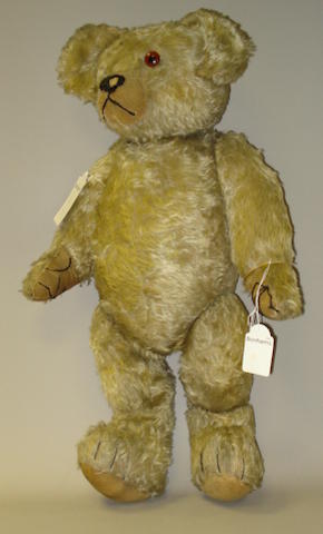 Bonhams : J.K Farnell Teddy bear, English 1930's