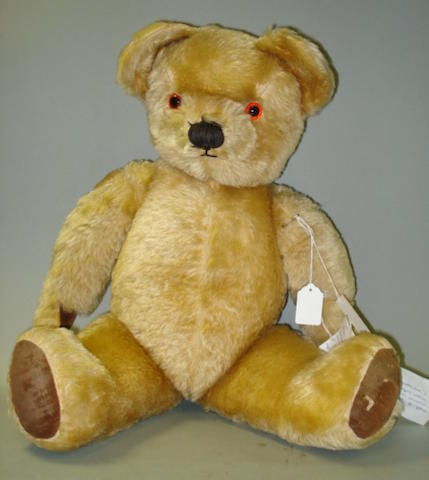 Bonhams : Large Chad Valley Teddy bear, 1950's