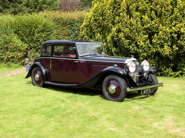Bonhams : 1934 Bentley 3.5-Litre Sports Saloon Chassis no. B66AH Engine ...