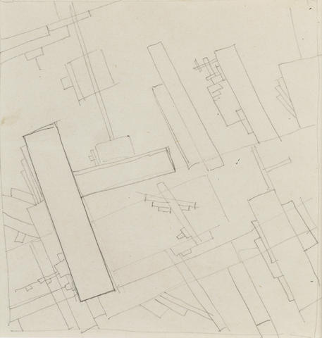 Bonhams : Kazimir Malevich, 1878-1935 Suprematist composition 'Planit ...