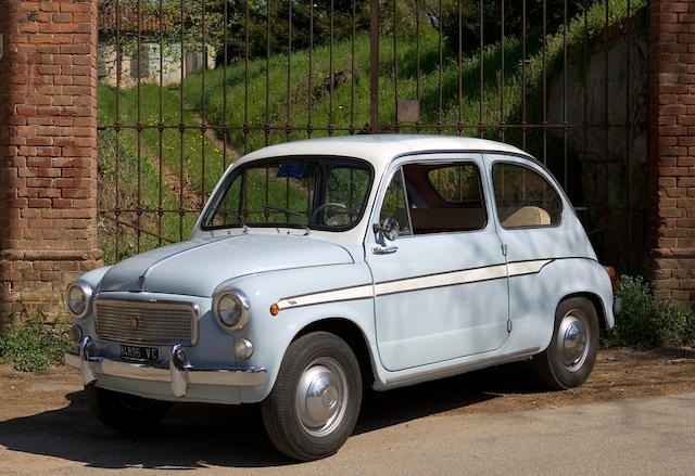 Bonhams : 1963 Fiat 600 elaborazione Siata Chassis no. 1573481 Engine ...