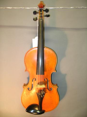 Bonhams : A Grandini JTL Violin circa 1900