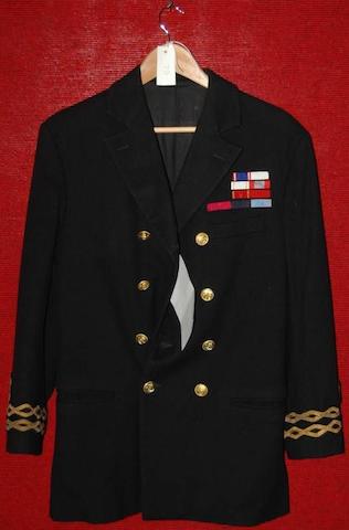 Bonhams : Kenneth Branagh from Shackleton, 2002 A naval officers jacket,