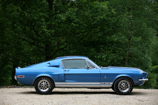 Bonhams : 1968 Ford Mustang Shelby GT500 Fastback Coupé, Chassis no ...