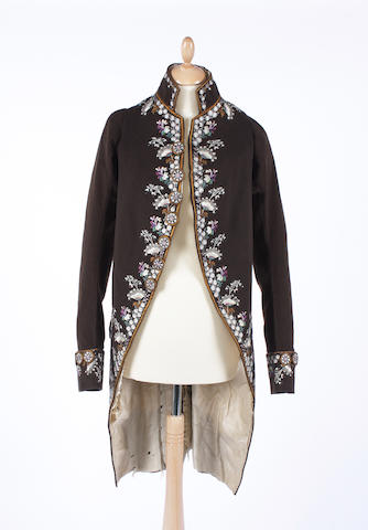 Bonhams : An 18th/early 19th century man's court coat
