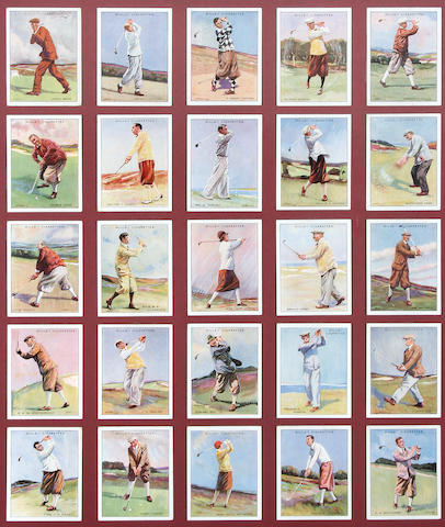 Sold at Auction: Players Cigarettes Golfing Cigarette Card