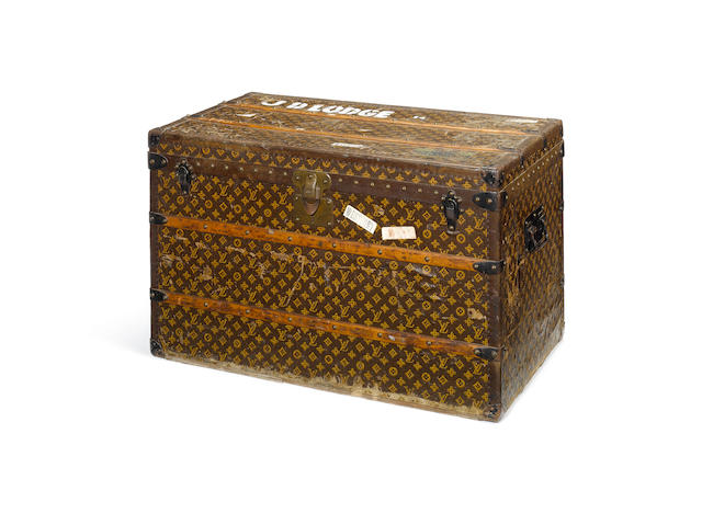 Sold at Auction: Louis Vuitton, Early 20th c. Louis Vuitton Monogram Steamer  Trunk