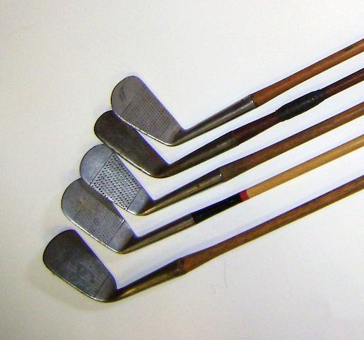 Bonhams : A collection of 12 D Anderson & Sons (St Andrews) wooden shafted golf  clubs
