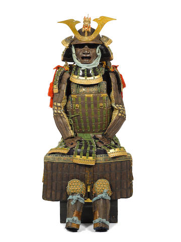 Bonhams : A mogami do tosei gusoku armour By Myochin Muneyoshi, dated 1855