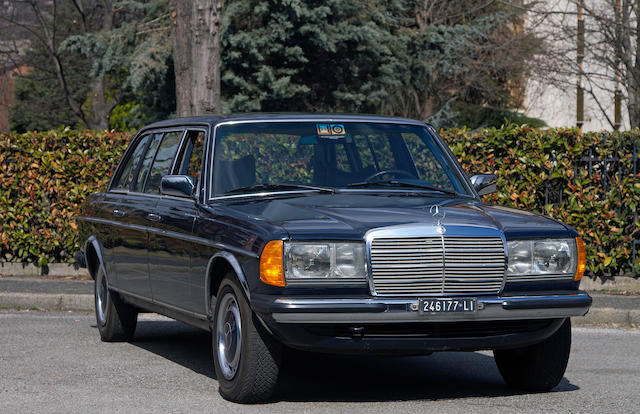 Bonhams 1978 Mercedes Benz 300d Limousine Chassis No 123132 10 093355 Engine No 61791210 049741