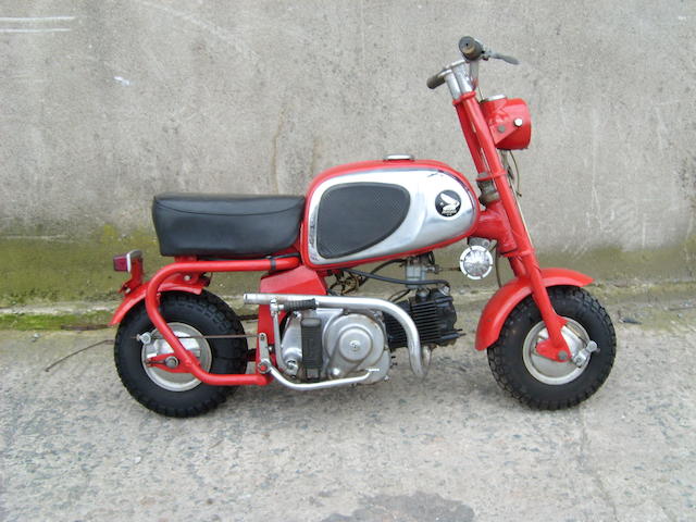 Bonhams 1965 Honda 49cc Cz100 Monkey Bike Frame No S Engine No C100