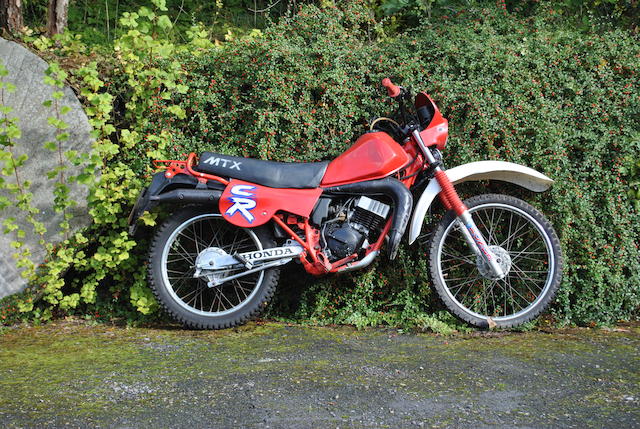 Bonhams c 1984 Honda 50cc  MTX  Engine no AD01E 5106760