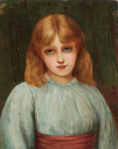 Bonhams : Charles Sillem Lidderdale, RBA (British, 1831-1895) Portrait ...
