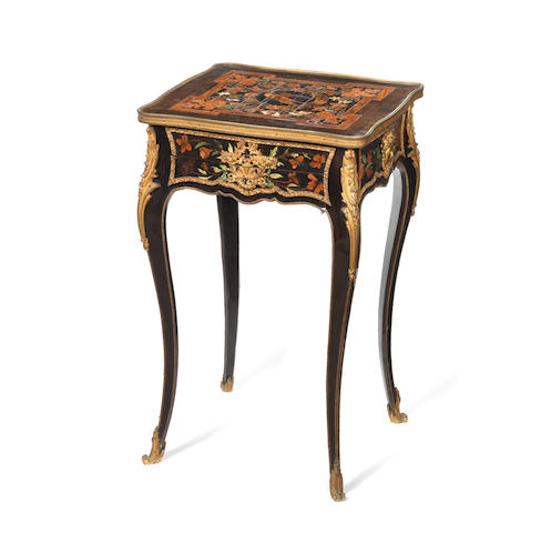 Bonhams : A French late 19th century Louis XV style ormolu-mounted and ...