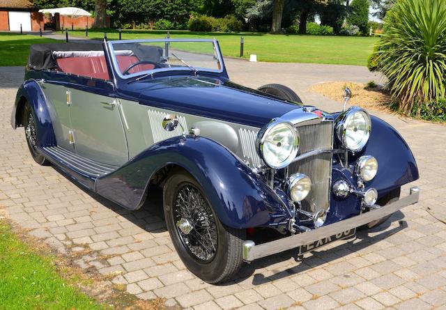 Bonhams : 1934 Alvis 4.3-Litre Drophead Coupé Chassis no. 14298