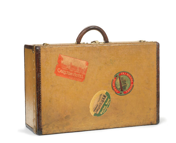 Bonhams : A Louis Vuitton suitcase, circa 1910,