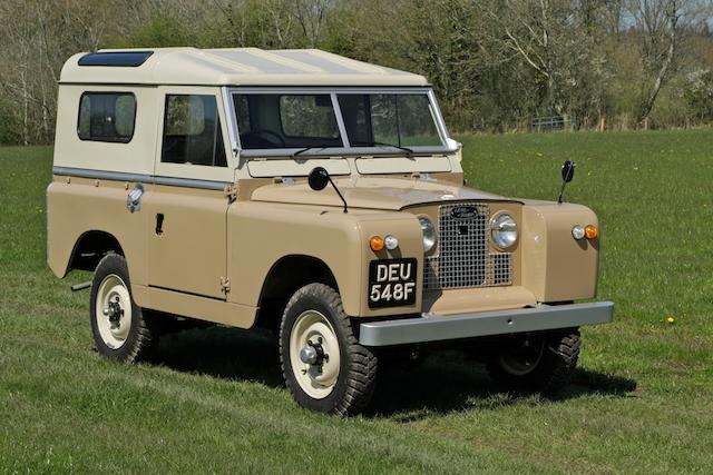 Bonhams : 1967 Land Rover 'Series IIA' 4x4 Chassis no. 24130044D Engine ...