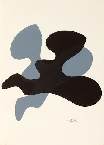Bonhams : Group of Prints To include examples by Hans Arp, Ben ...