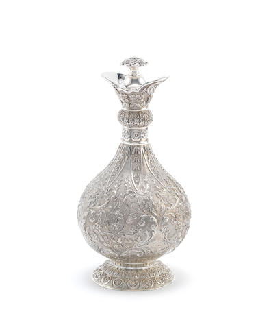 Bonhams : An Indian style pouring vessel by Dobson & Sons, London 1904