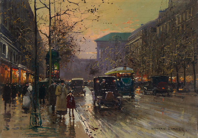 Bonhams : Edouard Henri Leon Cortès (French, 1882-1969) Boulevard de la ...