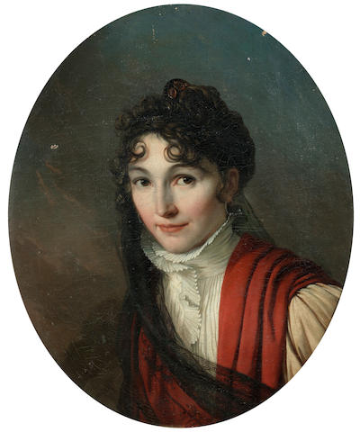 Bonhams : Jean Pierre Saint-Ours (Geneva 1752-1809) Portrait of a ...