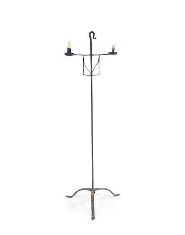 Bonhams : A late 18th/early 19th century wrought iron standing ...