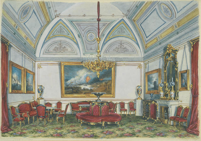 Bonhams Aleksander Kolb Russian 1819 1887 Winter Palace