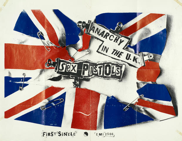 Bonhams Sex Pistols An Anarchy In The Uk Promotional Poster 1976 