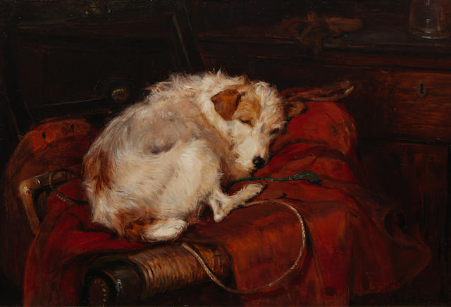 Bonhams : Philip Eustace Stretton (British, 1863-1930) Terrier