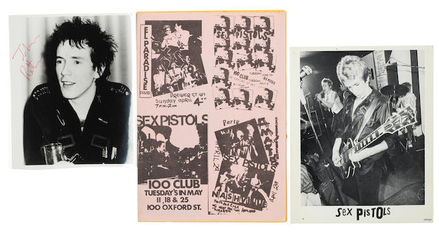 Bonhams Sex Pistols A Press Pack 1976