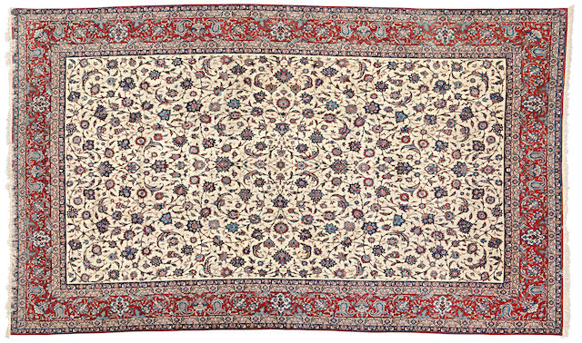 A fine Isfahan carpet