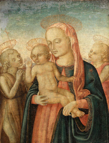 Bonhams : Florentine School, 15th Century The Madonna and Child with ...