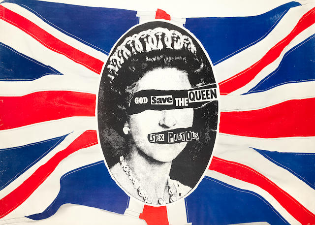 Bonhams The Sex Pistols A Promotional Poster For The Single God Save 