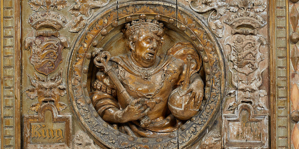 Bonhams Surviving Tudor Turmoil Historic Henry Viii Panel
