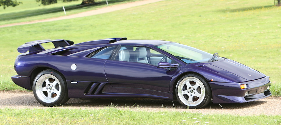 Bonhams : 1997 Lamborghini Diablo SV Chassis no. ZA9RE37ADWLA12872
