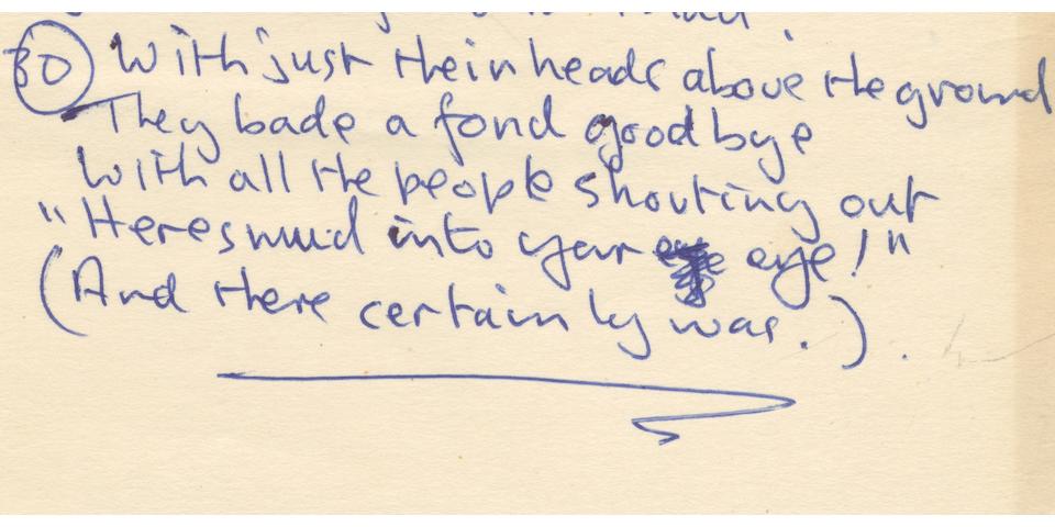 Bonhams John Lennon S Handwritten Poems At London Book Sale