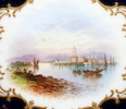 Thumbnail of A Coalport part dessert service, painted by Percy Simpson Circa 1909 image 3